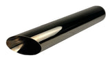 ROLLED ANGLE CUT POLISHED EXHAUST TIP 2.5"X4"X9"