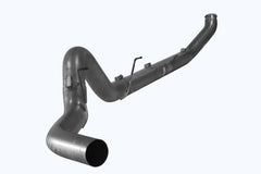 Flo-Pro 4" SS Turbo Back Single NO Muffler | 2007-2009 Dodge 2500/3500 6.7L Cummins