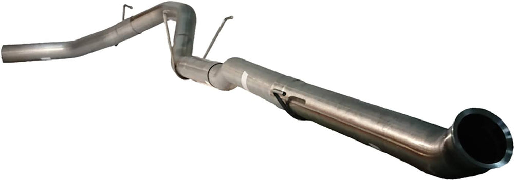 Flo-Pro 4" SS Flex Pipe Back Single NO Muffler| 2019+ Ram 2500/3500 6.7L Cummins