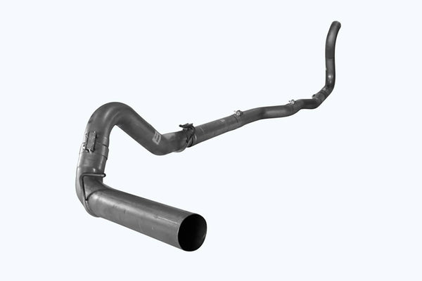 Flo-Pro 4" SS Turbo Back Single NO Muffler | 1989-1993 Dodge 2500/3500 5.9L Cummins