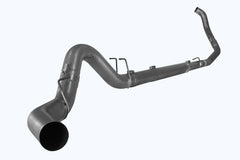 Flo-Pro 4" Turbo Back Single NO Muffler | 2008-2010 Ford 6.4L F250/F350 Powerstroke