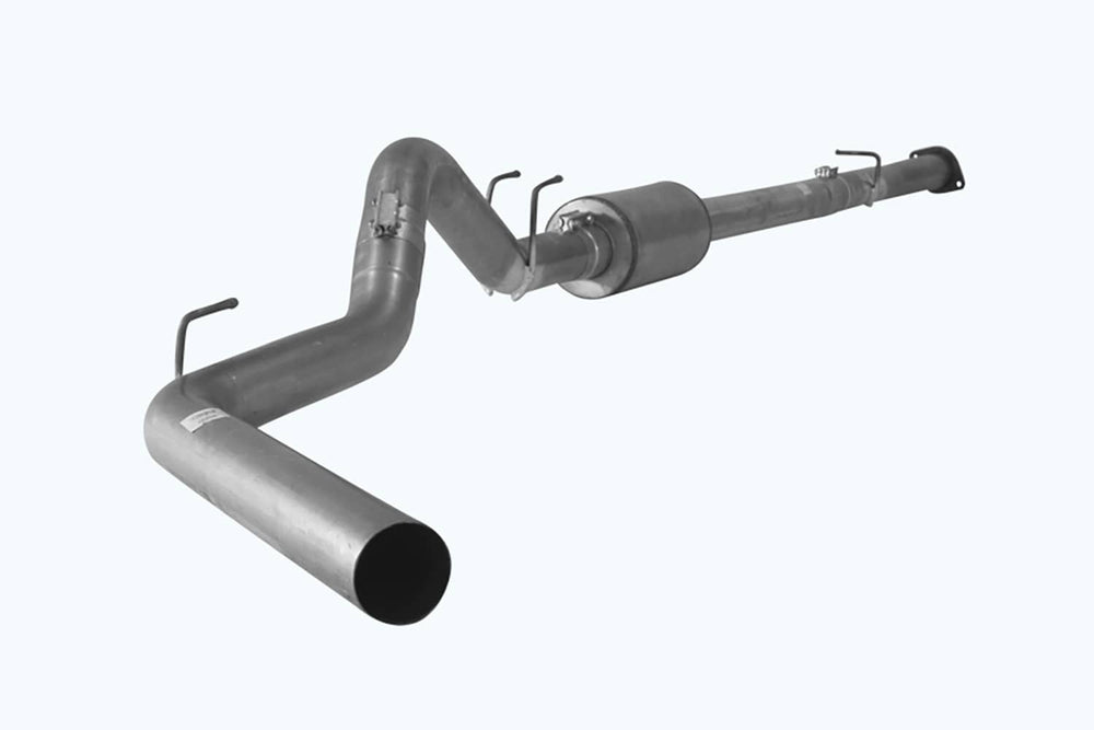 Flo-Pro Cab & Chassis 4" Downpipe Back Single | 2008-2010 Ford 6.4L F350/F450/F550 C&C Powerstroke
