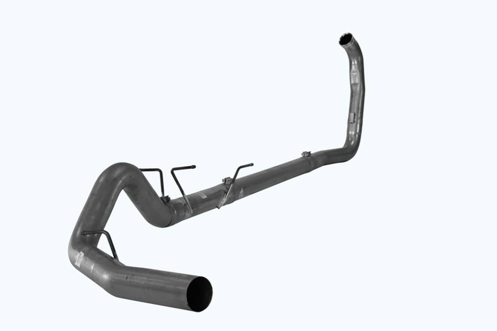 Flo-Pro 4" Turbo Back Single Automatic Only NO Muffler| 2003-2007 Ford 6.0L F250/350/HARLEY Powerstroke