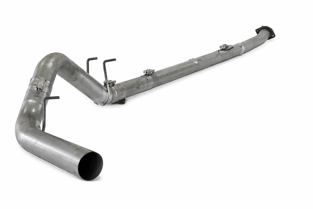 Flo-Pro 4" SS Downpipe Back Single Exhaust NO Muffler | 2011-2019 Ford 6.7L F350/F450/F550 C&C Powerstroke