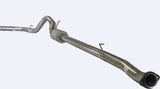 4" STAINLESS DOWNPIPE BACK SINGLE EXHAUST 20-22 SUPER DUTY 6.7L