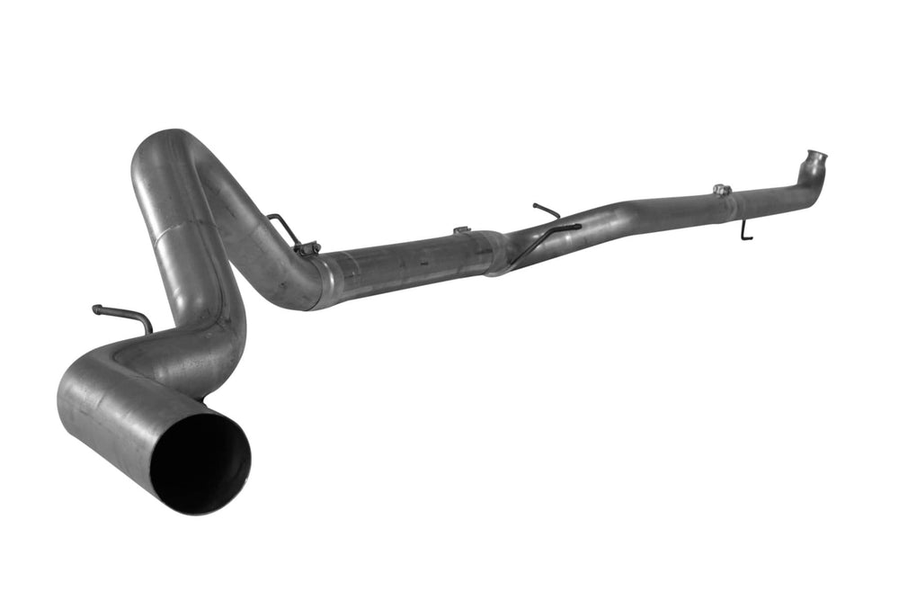 Flo-Pro 4" Downpipe Back Exhaust Without Muffler | 07.5-10 Silverado/Sierra HD Extended/Crew Cab 6.6L Lmm Duramax