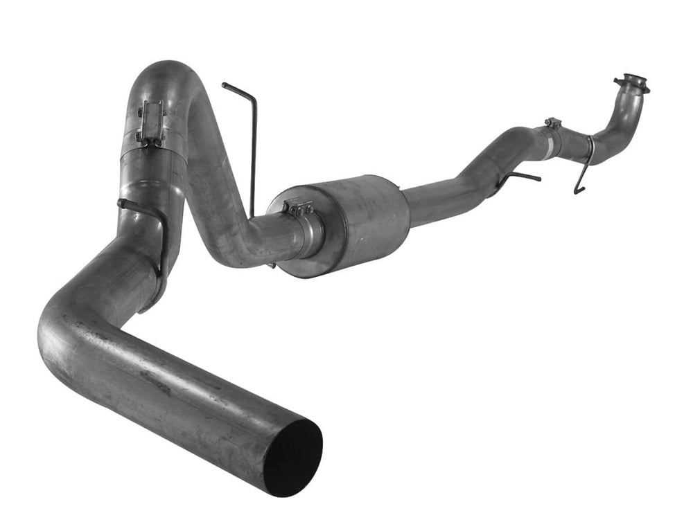 Flo-Pro 4" Downpipe Back Exhaust with Muffler | 2015.5-2016 Silverado/Sierra HD Extended/Crew Cab 6.6L with 3-BOLT Flange