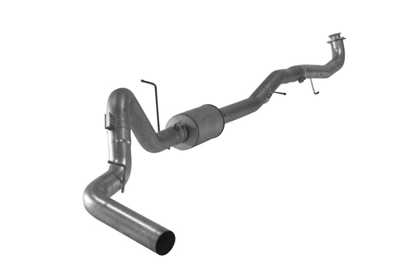 Flo-Pro 4" Downpipe Back Exhaust with Muffler | 17-19 Silverado/Sierra HD 6.6L Diesel