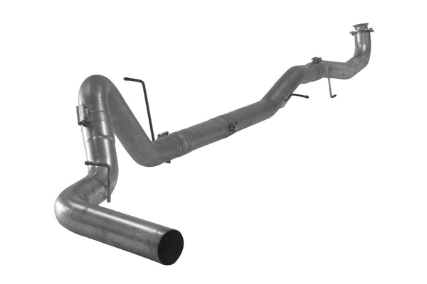 Flo-Pro 4" Downpipe Back Exhaust Without Muffler| 17-19 Silverado/Sierra HD 6.6L Diesel