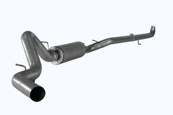Flo-Pro 4" Downpipe Back Single | 2007.5-2010 GM 2500/3500 6.6L Duramax