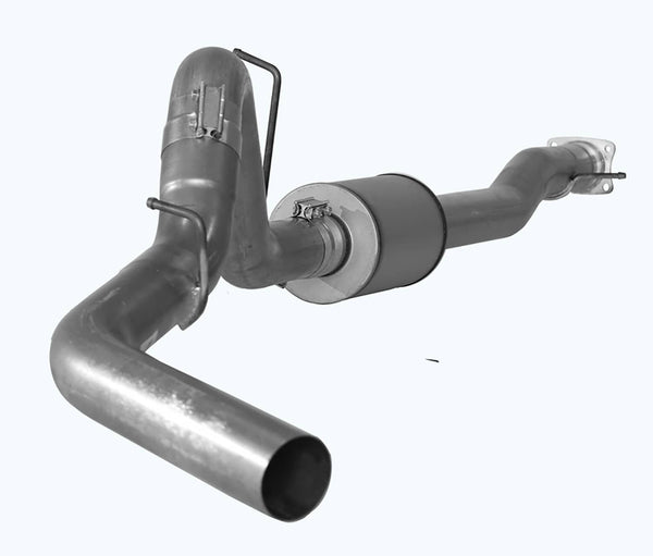 Flo-Pro Échappement Cat-Back simple 4 po en inox | 2011-2015 GM 2500/3500 6.6L Duramax
