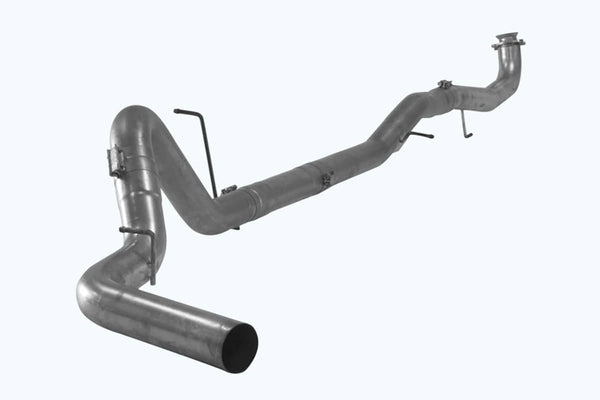 Flo-Pro 4" SS Downpipe Back Single | 2017-2019 GM 2500/3500 6.6L Duramax L5P NO Muffler