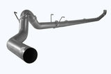 5" TURBO BACK SINGLE NO MUFFLER | CAB & CHASSIS 2007-2009 DODGE 2500/3500/4500/5500 6.7L CUMMINS