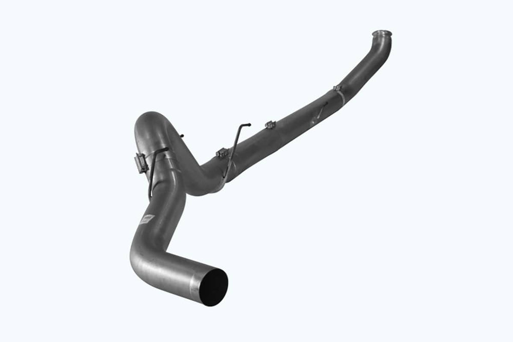 Flo-Pro 5" SS Turbo Back Single NO Muffler | 2010-2012 Dodge 2500/3500 6.7L Cummins