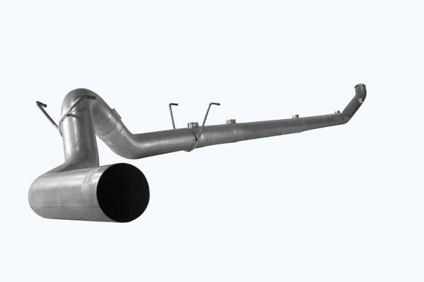Flo-Pro 5" SS Turbo Back Single NO Muffler| Cab & Chassis 2011-2018 Dodge 3500/4500/5500 6.7L Cummins