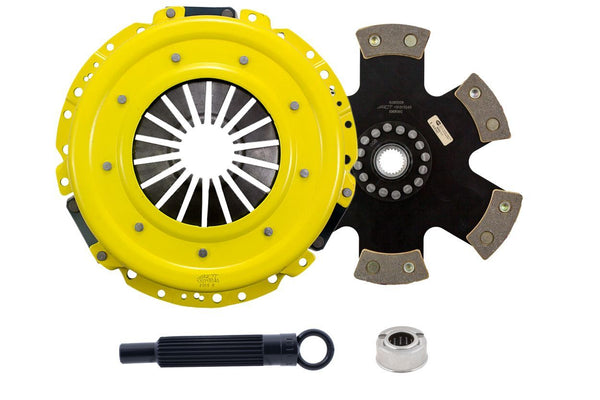 Advanced Clutch Ensemble d'embrayage ACT Sport, disque de course à moyeu rigide 6 patins (FM13-SPR6)