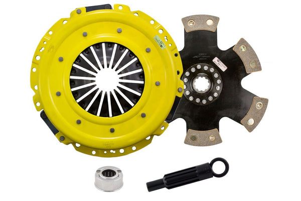 Advanced Clutch Ensemble d'embrayage ACT Heavy Duty, disque de course à moyeu rigide 6 patins (FM2-HDR6)