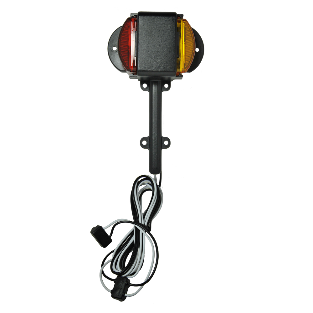 Uni-Bond Lighting Fender Mount Kit Left Hand Red/Amber