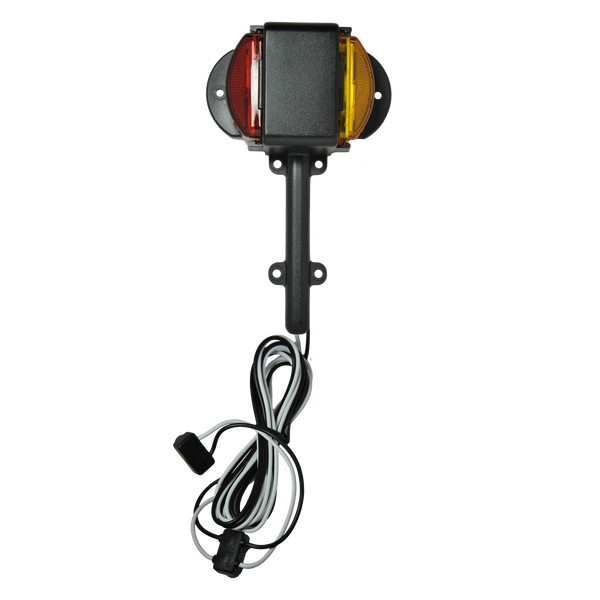 Uni-Bond Lighting Fender Mount Kit Left Hand Red/Amber