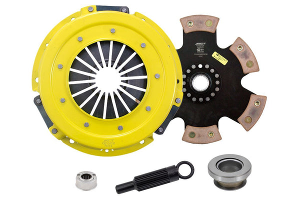 Advanced Clutch Ensemble d'embrayage ACT Sport, disque de course à moyeu rigide 6 patins (FM8-SPR6)