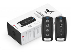 Fortin Remote Starter Kit W/2 4-BUTTON Sst 2WAY LED Remotes 6000FT Range