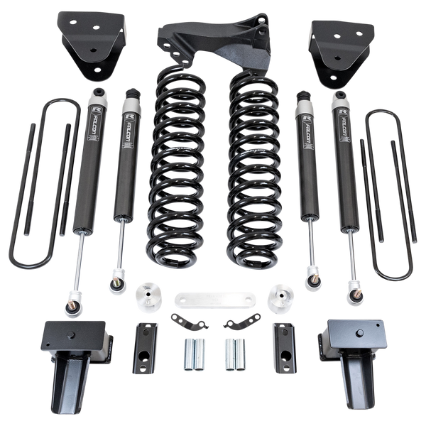 ReadyLift Suspension Lift Kit — 4" Lift — Falcon Shocks, Diesel — 2017-2022 Ford F-250 Super Duty / F-350 Super Duty, select trims (49-27420)