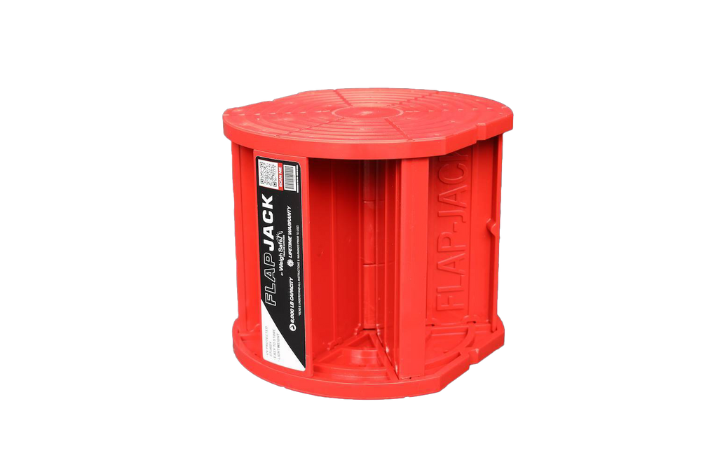 Weigh Safe Flap Jack Stabilizing Block with Bag Red