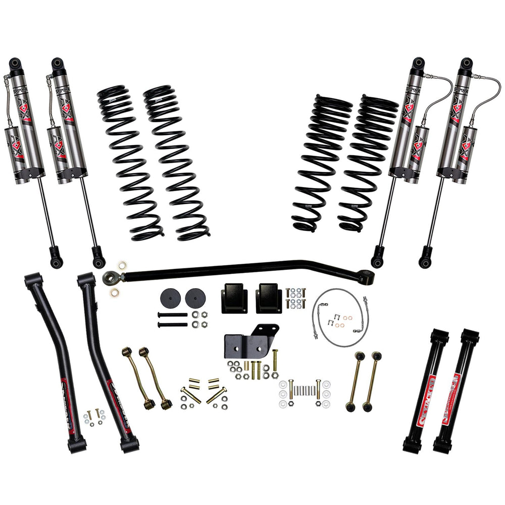 Skyjacker - 4.5 in. Suspension Lift System With ADX 2.0 Remote Reservoir Shocks. - G452RKXLT