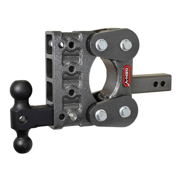 Gen-Y Hitches Boss Torsion Flex Ball Mount - 5" Drop / 2" Shank with GH-031 Versa-Ball