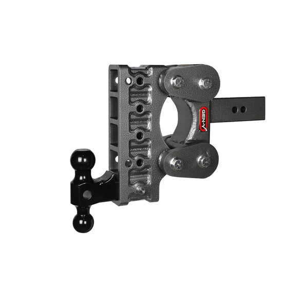 Gen-Y Hitches Boss Torsion Flex Ball Mount - 7.5" Drop / 2.5" Shank with GH-051 Versa-Ball