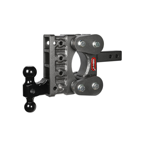 Gen-Y Hitches Boss Torsion Flex Ball Mount - 5" Drop / 2" Shank with GH-051 Versa-Ball