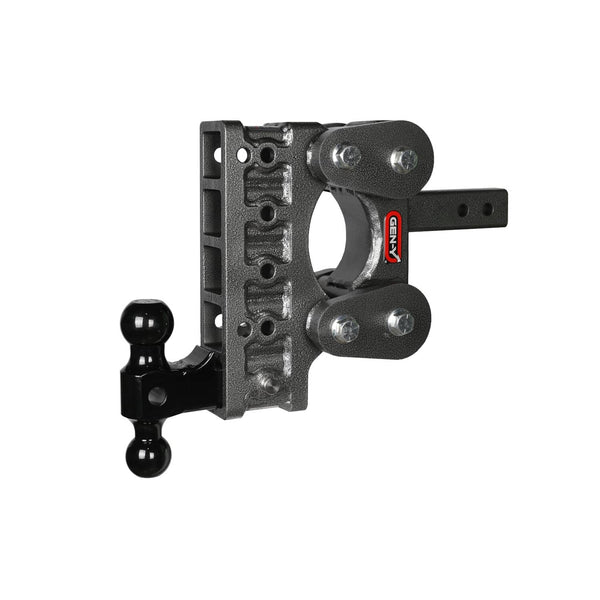 Gen-Y Hitches Boss Torsion Flex Ball Mount - 7.5" Drop / 2" Shank with GH-051 Versa-Ball