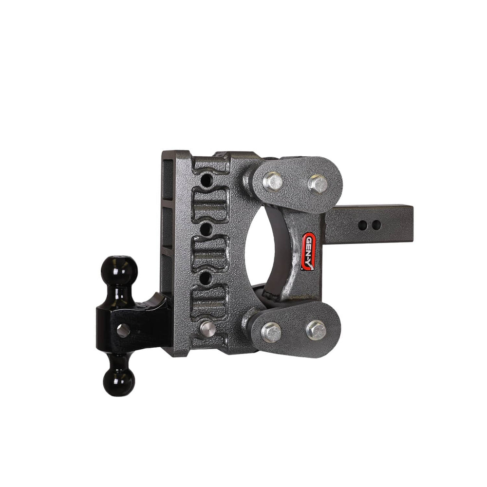 Gen-Y Hitches Boss Torsion Flex Ball Mount - 6" Drop / 2.5" Shank with GH-0161 Versa-Ball