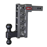MEGA-DUTY BALL MOUNT ; 10" DROP / 2" SHANK WITH GH-051 VERSA-BALL