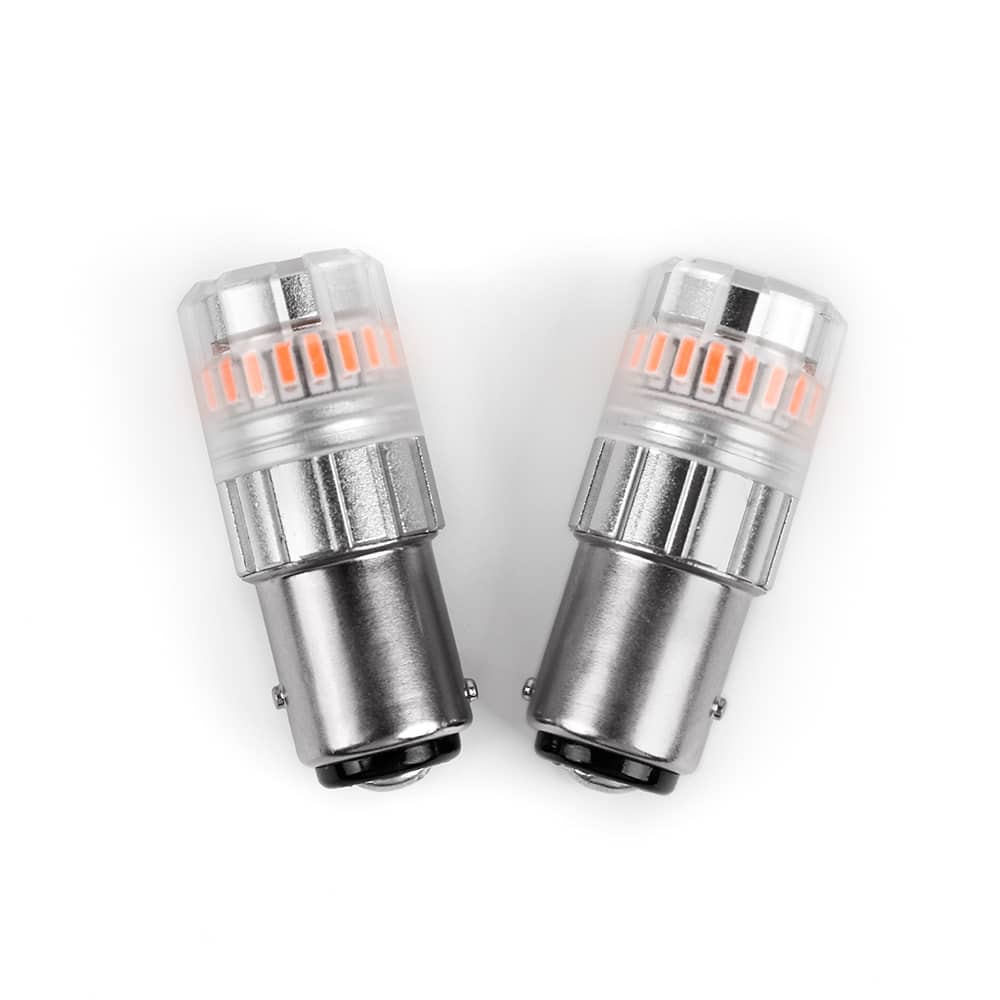 Go Performance LED Mini Bulb 1157 Amber - Sold in Pairs