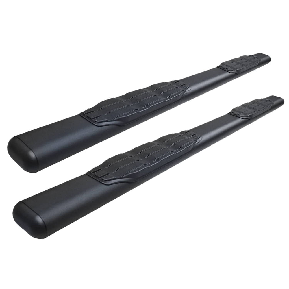 Go Rhino Universal 5In 80In Long Textured Black Side Bars Sidesteps (10580T)
