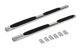 Go Rhino 80IN 4IN OVAL SIDE BAR 4IN O.E. Xtreme PLUS POL. S/S (Brackets Sold seperate)