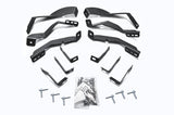 GO RHINO CAB LENGTH NERF BARS MOUNT KIT ; 15-19 SILVERADO/SIERRA HD EXTENDED CAB DIESEL