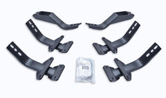 Go Rhino 1518 F150/1718 F250/F350 Super CAB Brackets FOR OE Xtreme CAB Length Sidesteps Black (6841565)