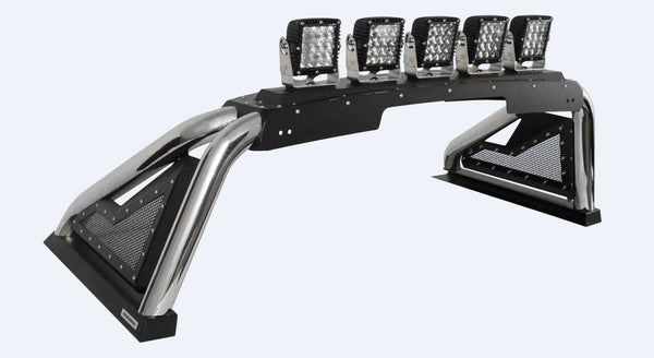 Go Rhino 19C Silverado 1500 Black AND Stainless Sport BAR 2.0COMPLETE KIT