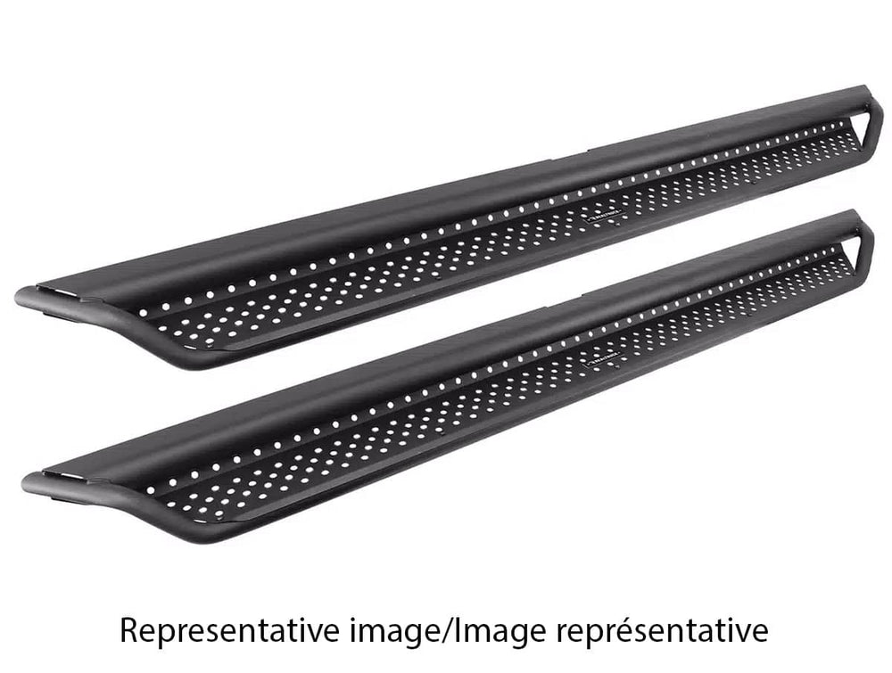 Go Rhino 18C Wrangler JL Unlimited Black Dominator D1 FULL Length DROP DOWN Steel Steps