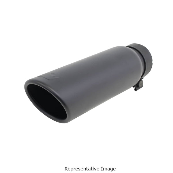 Go Rhino Black Exhaust Tip ID=2" OD=3" L=10"