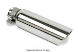 Go Rhino 4IN OD X 14IN FOR 3IN Inlet Chromed Stainless Steel Clamp Style Exhaust TIP