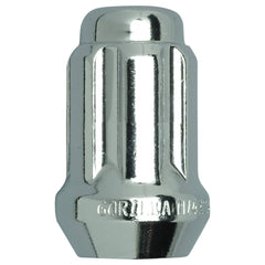 Gorilla Small Diamtere Spline Duplex Short Lug Nut 14MM X 1.50 Chrome Finish