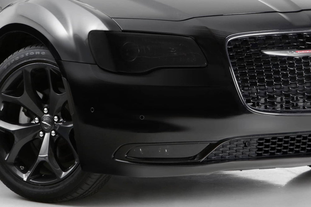 GT Styling Headlight Cover - 11-24 Chrysler 300 - Smoke