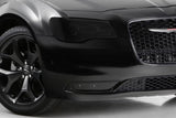 HEADLIGHT COVER ; 11-24 CHRYSLER 300 ; SMOKE