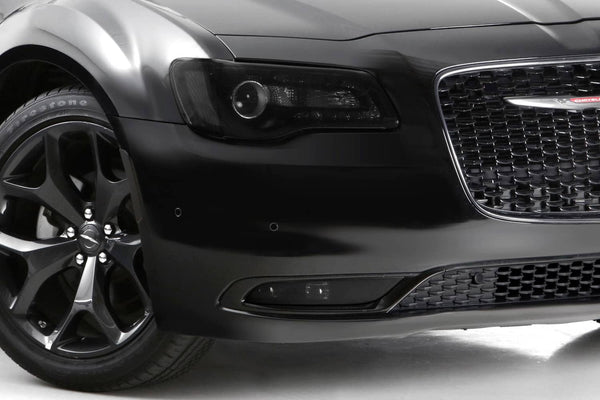 GT Styling Headlight Cover - 11-24 Chrysler 300 - Carbon Fiber