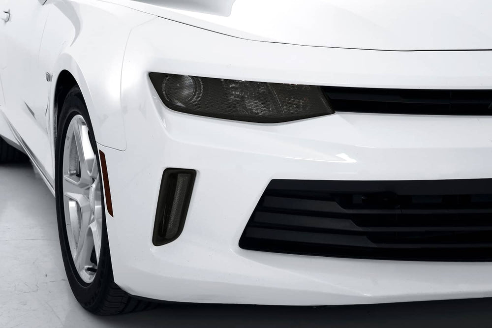 GT Styling Headlight Cover - 16-18 Camaro - Carbon Fiber