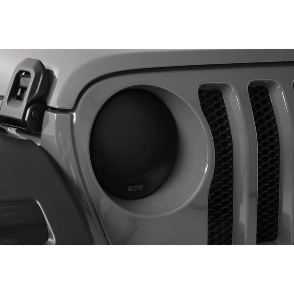 GT Styling Carbon Fiber Headlight Covers - 18-25 Wrangler/ 20-25 Gladiator
