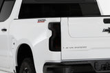 SMOKE TAIL LIGHT COVERS ; 19-26 SILVERADO 1500 WITHOUT LED TAIL LIGHTS